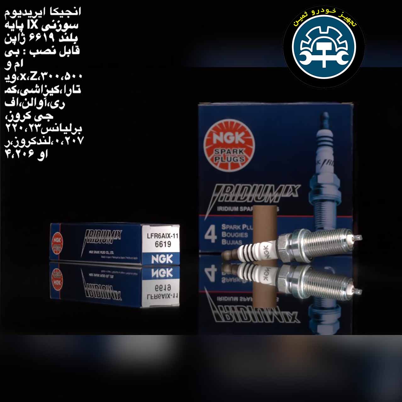 انجیکا ایریدیوم سوزنی lx پایه بلند6619